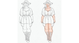7 способов выглядеть стройнее для женщины Plus size